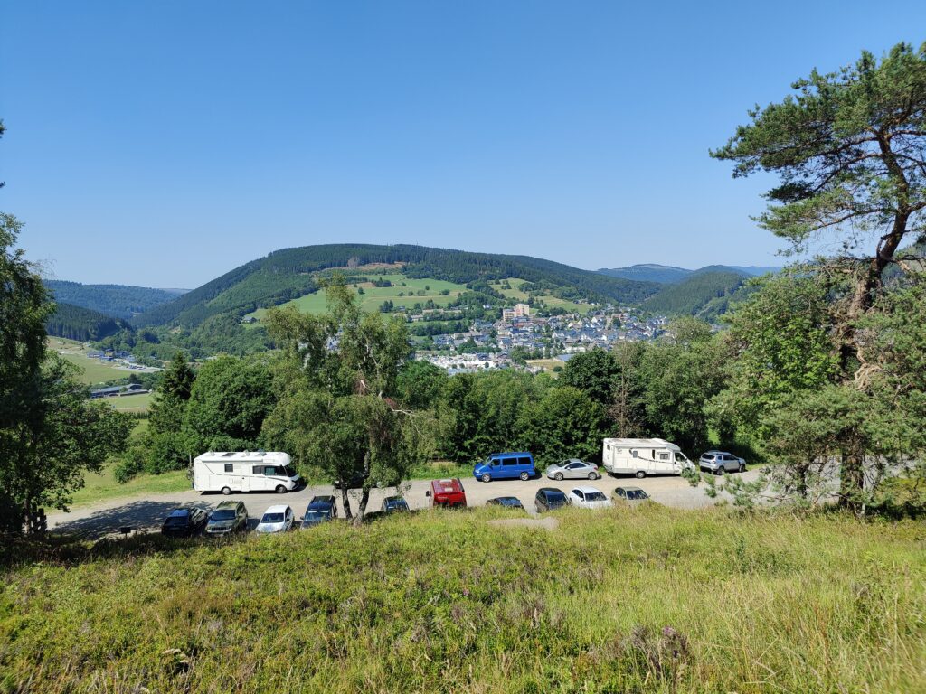 Wanderung von Bestwig nach Meschede/Wanderung  Willingen mit Begehung Skywalk, Juli 2023