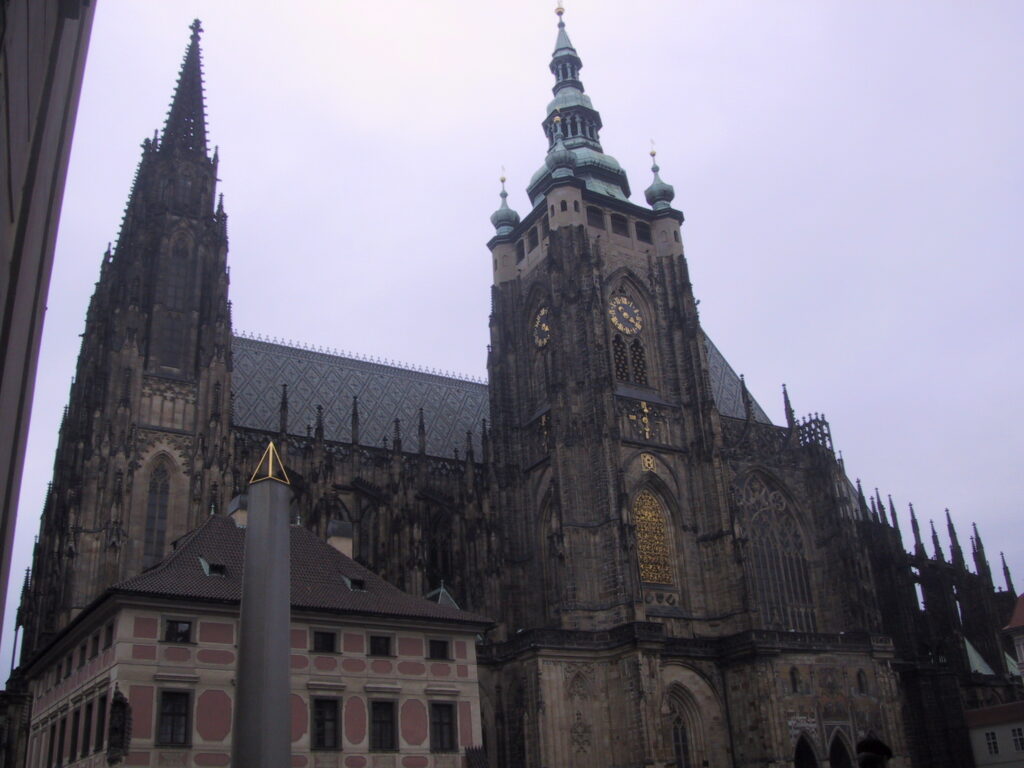 Gotische Architektur des Veitsdoms