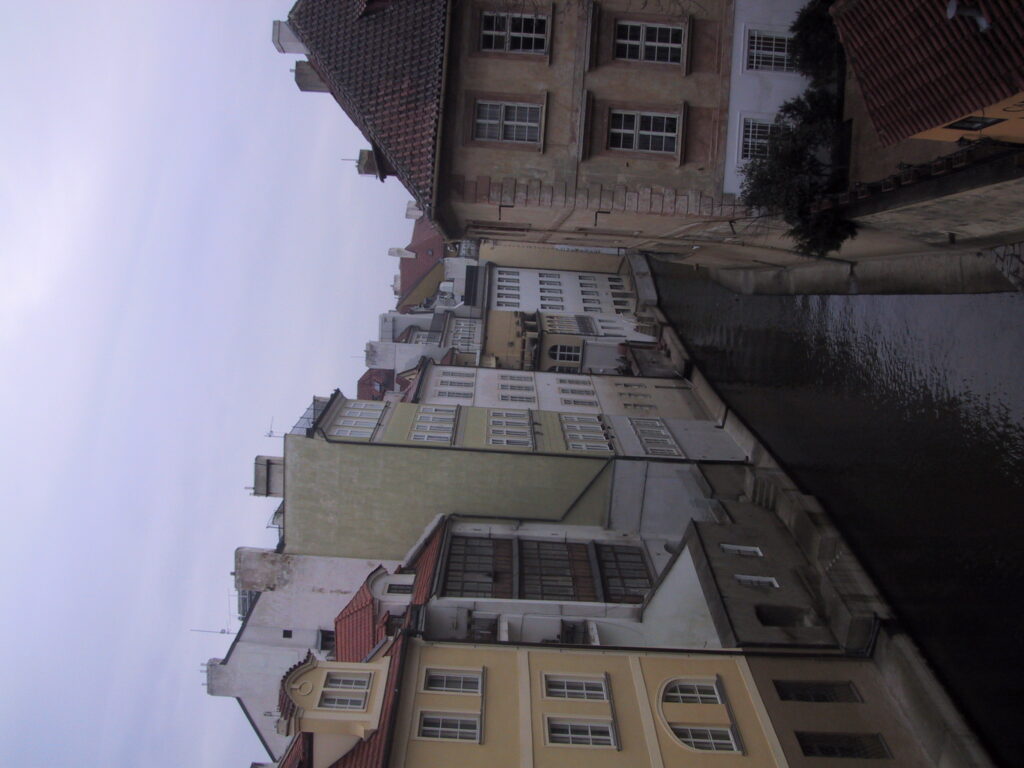 Straßenzüge und Plätze in Prag, Reisefoto Prag Dezember 2003