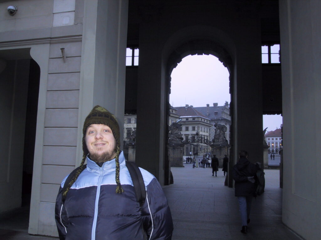 Persönliche Erinnerungen und letzte Ansichten von Prag, Reisefoto Prag Dezember 2003