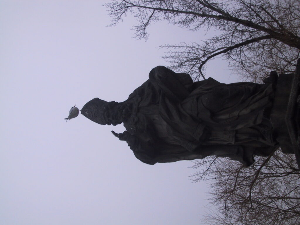Türme, Plätze und Denkmäler, Reisefoto Prag Dezember 2003