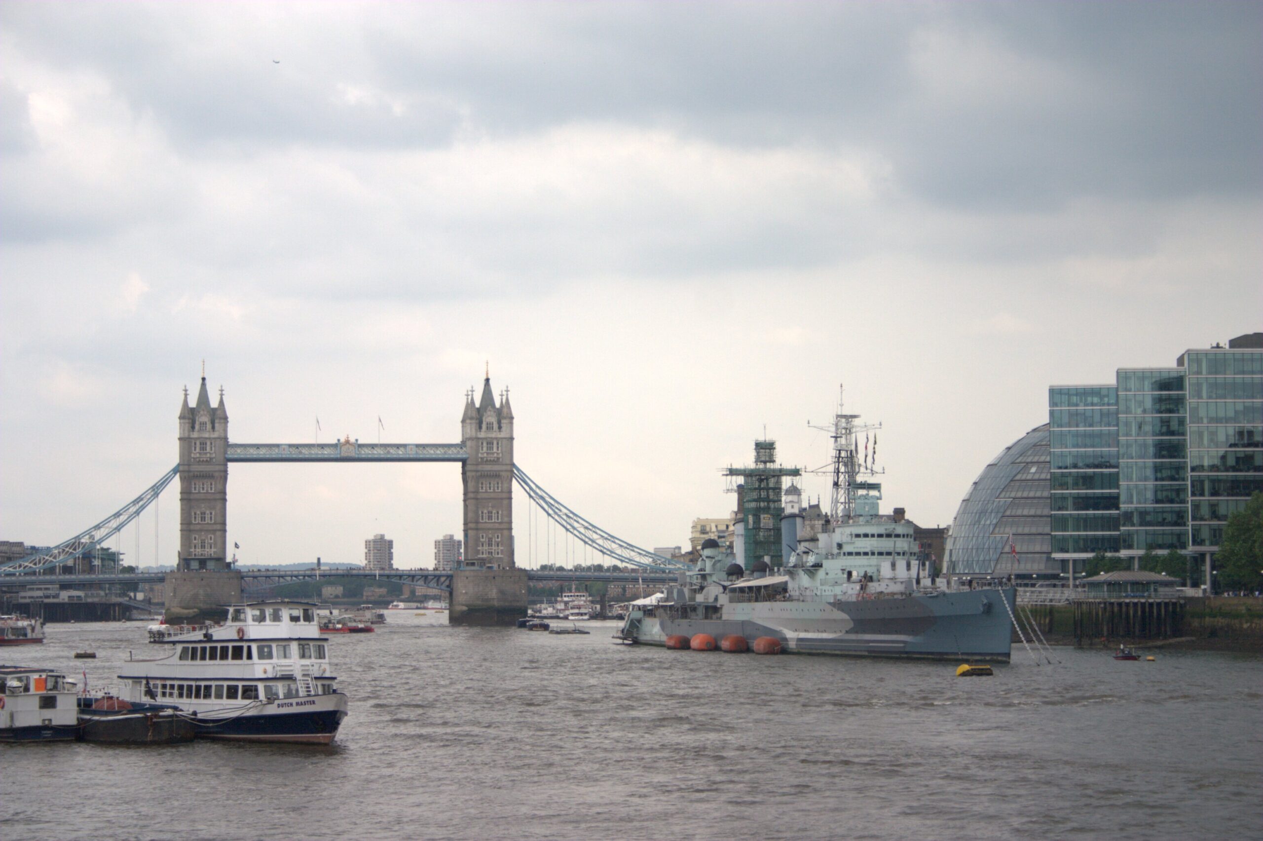 St. Paul’s, die Umgebung der Themse und die Londoner Skyline