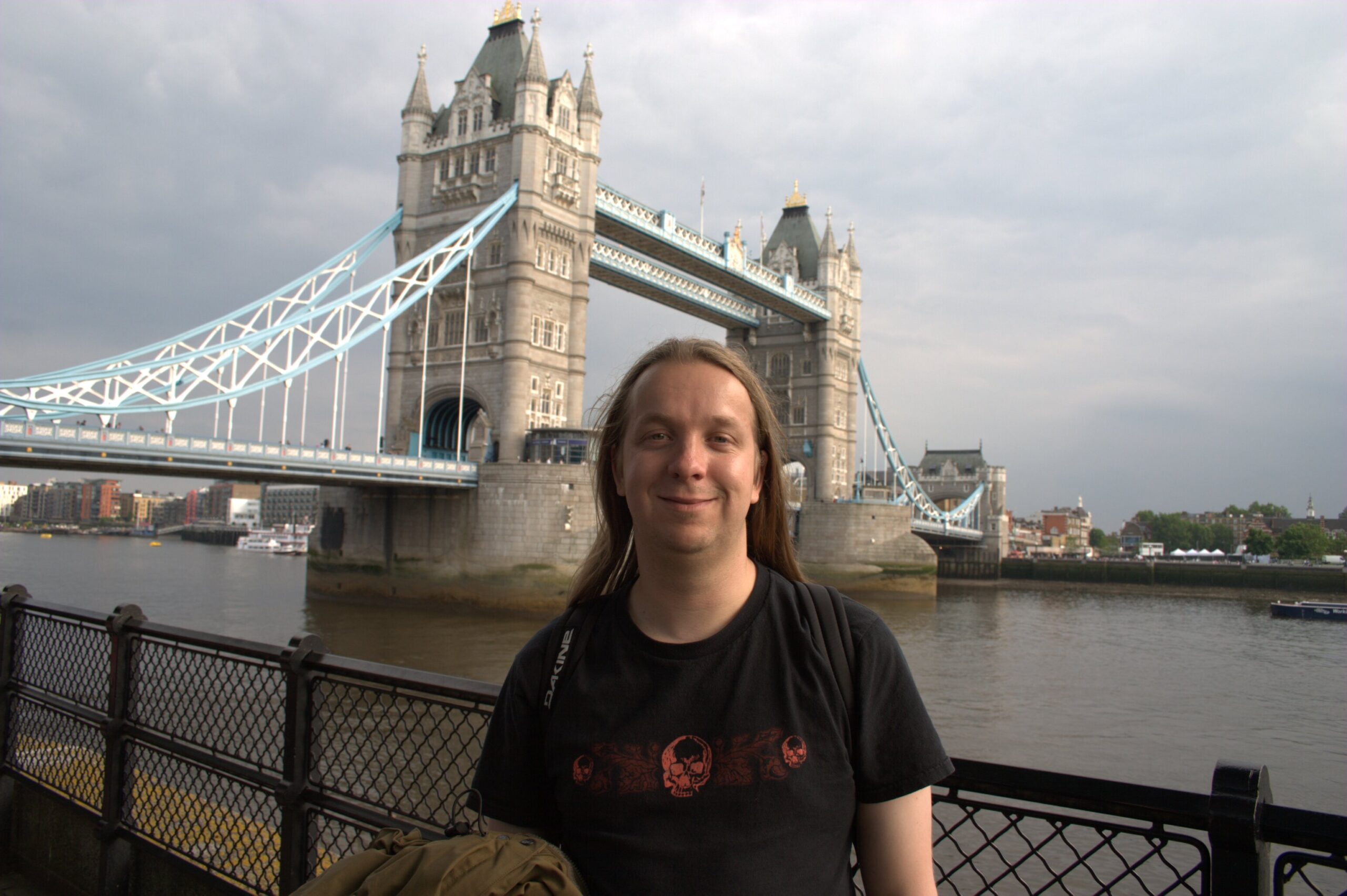 An der Tower Bridge – mit Fotos von mir vor dem Wahrzeichen